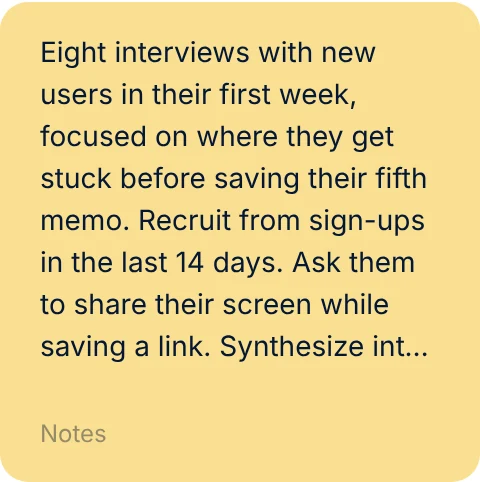 Notes